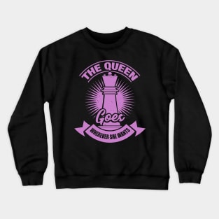 Chess Queen Player Girl Gift Crewneck Sweatshirt